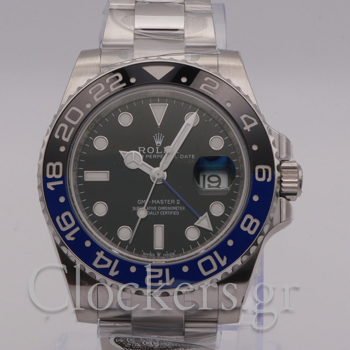 Rolex GMT-Master II  126710BLNR GMT-Master II 40mm “Batman” on Oyster Bracelet