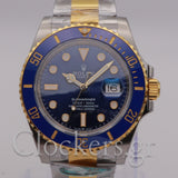 Rolex Submariner Date 2025 --126613LB Two-tone Gold & Steel Blue Dial Oyster