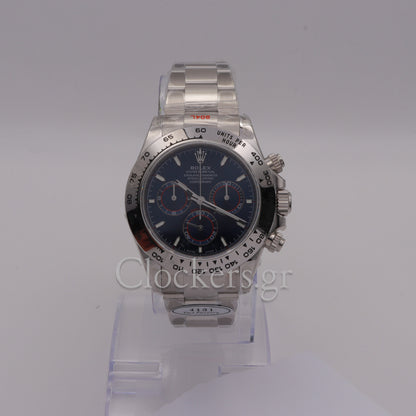 Rolex Daytona Automatik Herrenuhr Weißgold Blue 116509