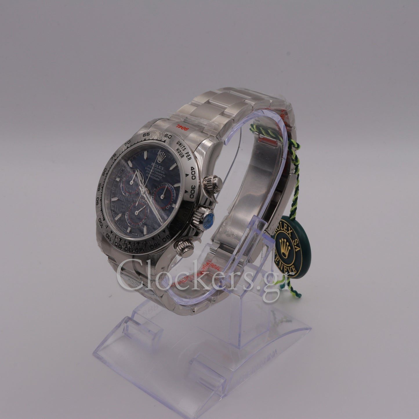 Rolex Daytona Automatik Herrenuhr Weißgold Blue 116509