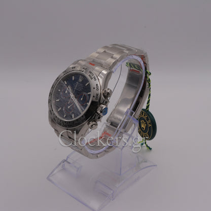 Rolex Daytona Automatik Herrenuhr Weißgold Blue 116509