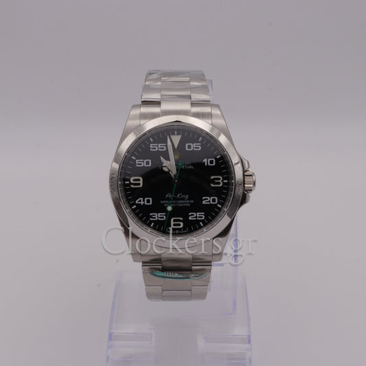 Rolex Air King oyster green logo with oyster steel 40mm .126900 full set