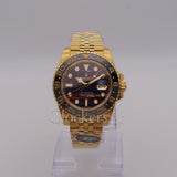 Rolex GMT-Master II New 2025 GMT-Master II 126718GRNR Yellow Gold Tiger Iron Dial Jubilee