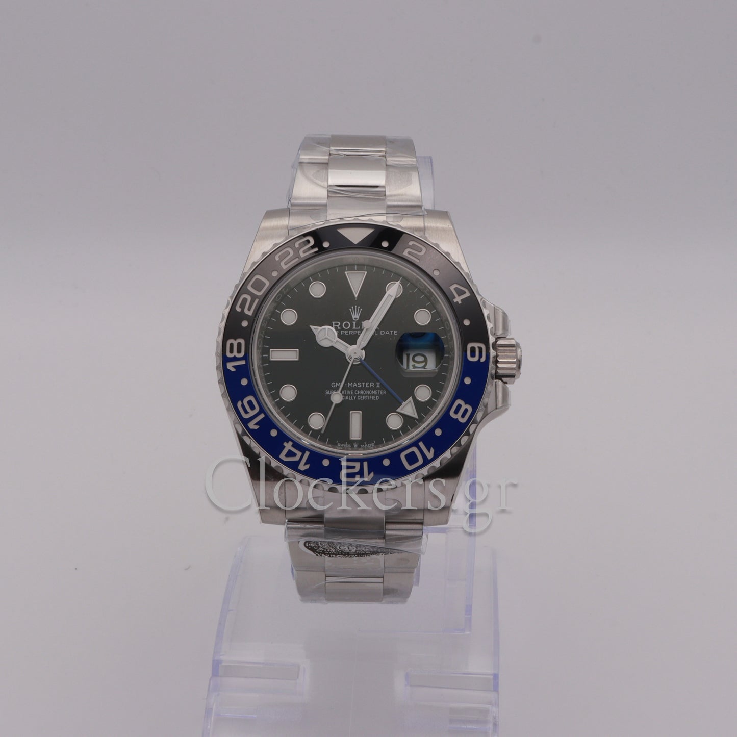 Rolex GMT-Master II  126710BLNR GMT-Master II 40mm “Batman” on Oyster Bracelet