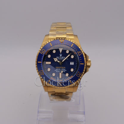 Rolex Sea-Dweller Deepsea 136668LB   44mm Yellow Gold Blue Dial & Blue Bezel