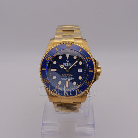 Rolex Sea-Dweller Deepsea 136668LB   44mm Yellow Gold Blue Dial & Blue Bezel