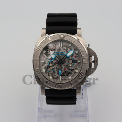 PANERAI  X MIKE HORN UNVEIL THE ECOPANGAEA SUBMERSIBLE TOURBILLON