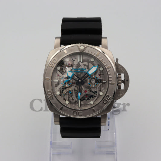 PANERAI  X MIKE HORN UNVEIL THE ECOPANGAEA SUBMERSIBLE TOURBILLON