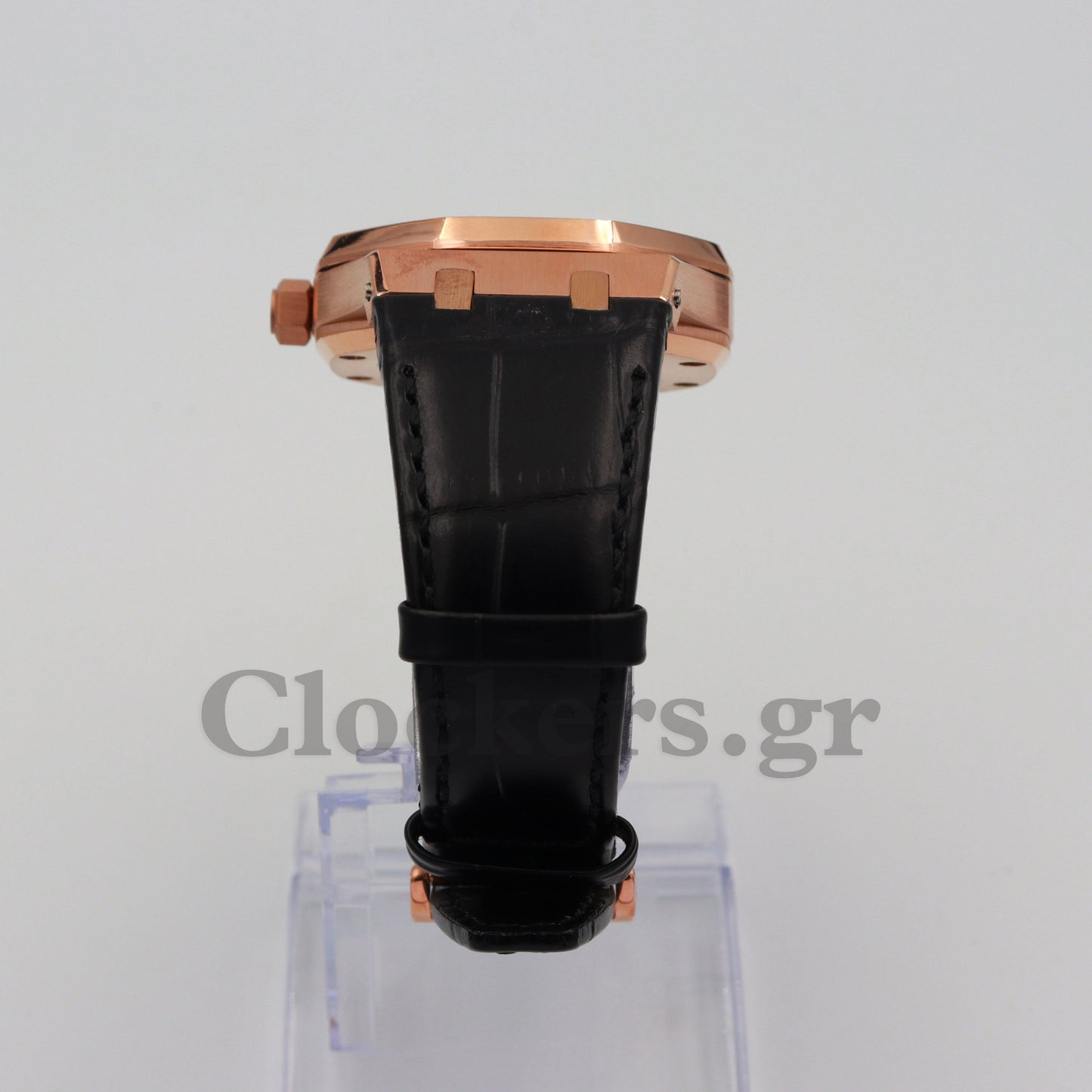 AUDEMARS PIGUET ROYAL OAK AUTOMATIC ROSE GOLD BLACK DIAL