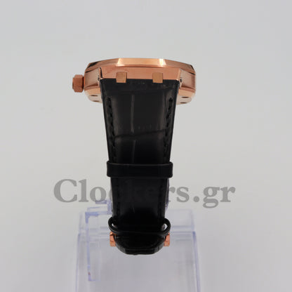 AUDEMARS PIGUET ROYAL OAK AUTOMATIC ROSE GOLD BLACK DIAL