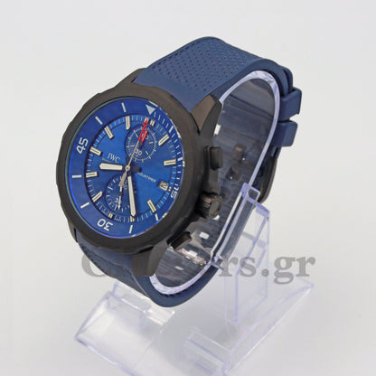 IWC CHRONOGRAPH SS BLUE 44MM