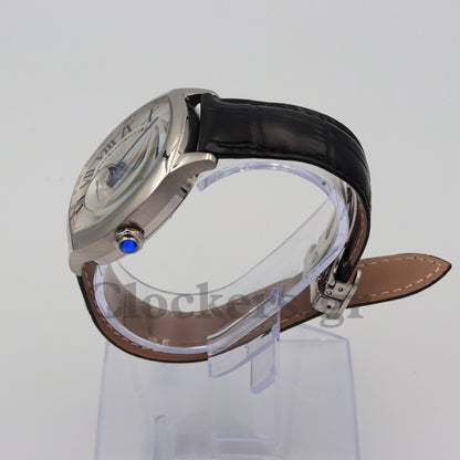 CΑRTIΕR DRIVE AUTOMATIC SILVERED FLINQUE DIAL MEN'S 41MM