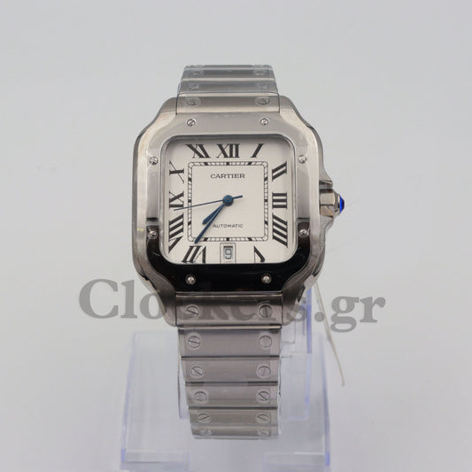 CARTIER  SANTOS DE WATCH MEDIUM MODEL, AUTOMATIC