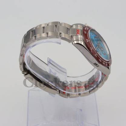 C0SMOGRAPH DAYT0NA SS CERAMIC  ROMAN BLUE DIAL 40MM