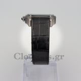 SANTOS 100 STEEL AUTOMATIC CHRONOGRAPH LARGE MEN'S
