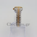 DATEJUST 28MM STAINLESS STEEL AND  GOLD MIDSIZE WATCH ROMAN