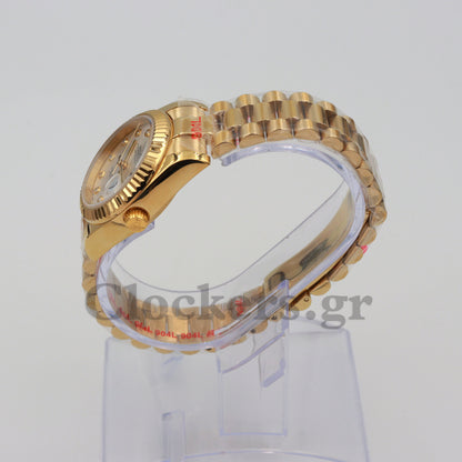 DATEJUST 31MM YELLOW GOLD OYSTER  DIAMONDS MARKERS