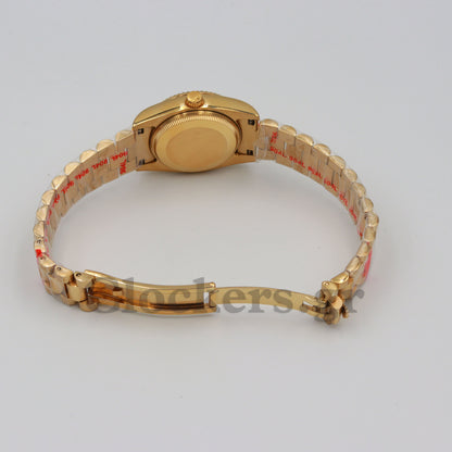 DATEJUST 31MM YELLOW GOLD OYSTER  DIAMONDS MARKERS