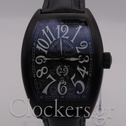 FRANCK MULLER CASABLANCA AUTOMATIC BLACK DIAL MEN'S WATCH