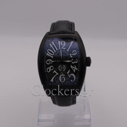 FRANCK MULLER CASABLANCA AUTOMATIC BLACK DIAL MEN'S WATCH