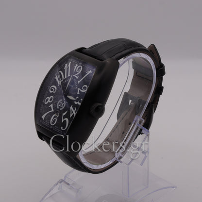 FRANCK MULLER CASABLANCA AUTOMATIC BLACK DIAL MEN'S WATCH