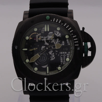 Panerai Submersible S Brabus Carbotech Black and Green Dial PAM01283