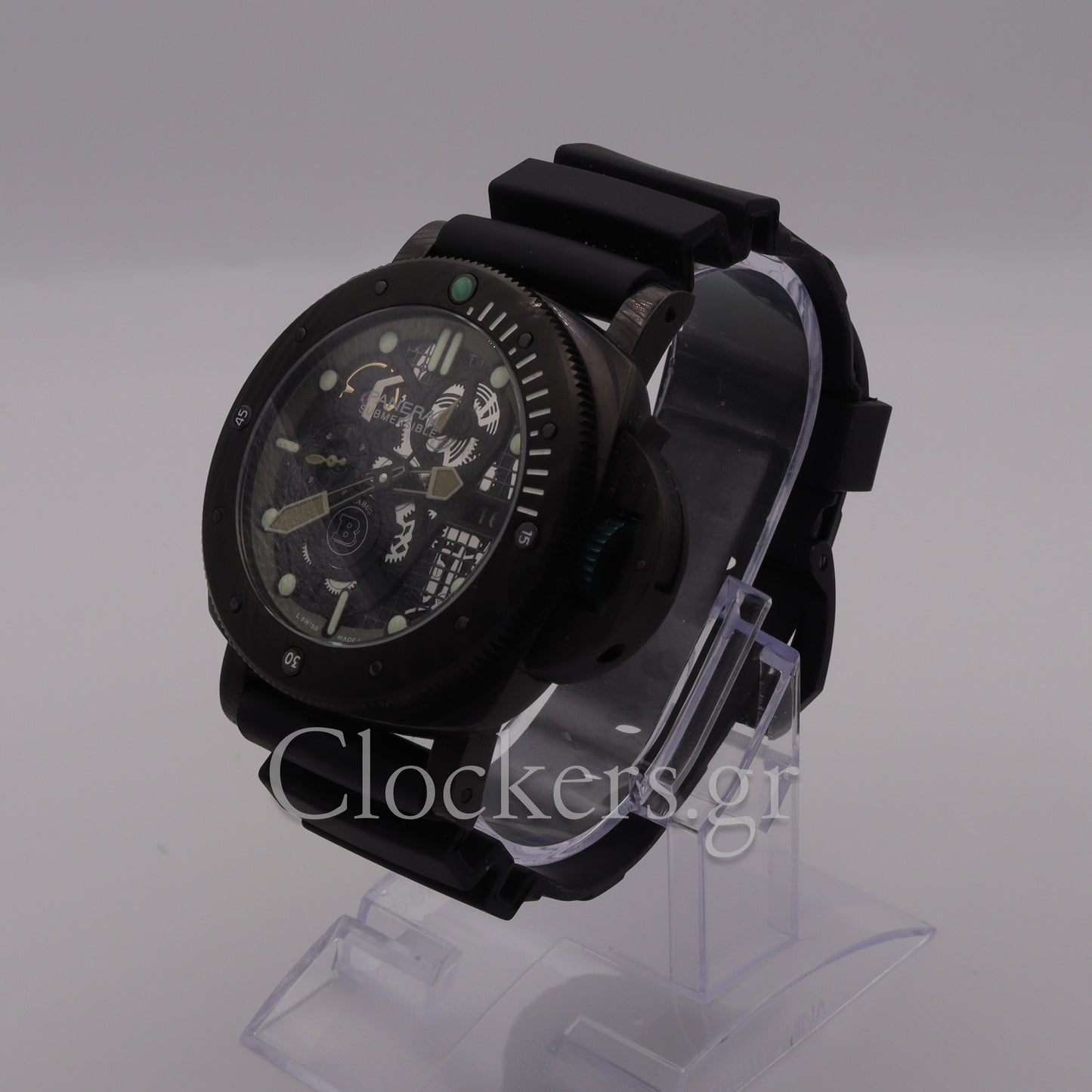 Panerai Submersible S Brabus Carbotech Black and Green Dial PAM01283