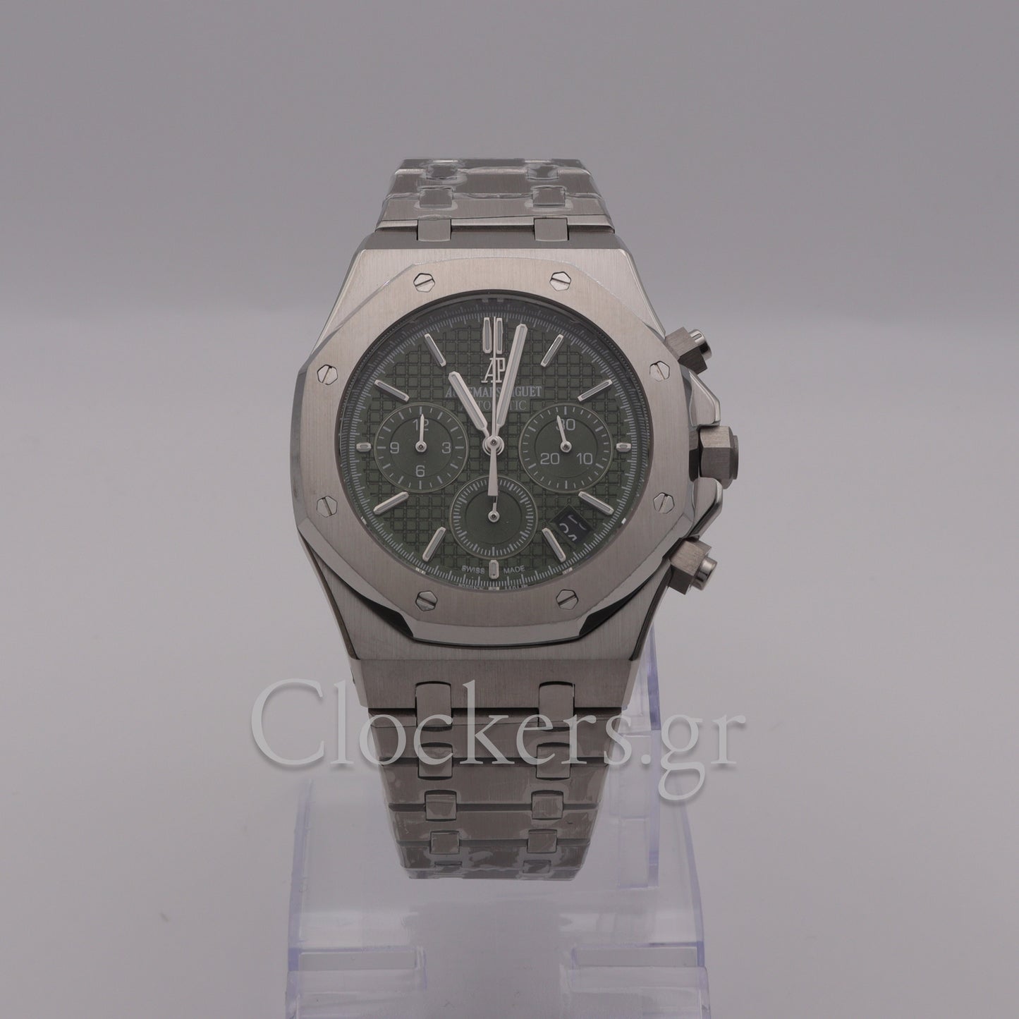 AUDEMARS PIGUET ROYAL OAK CHRONOGRAPH 41MM STEEL BLACK GREEN 26331ST