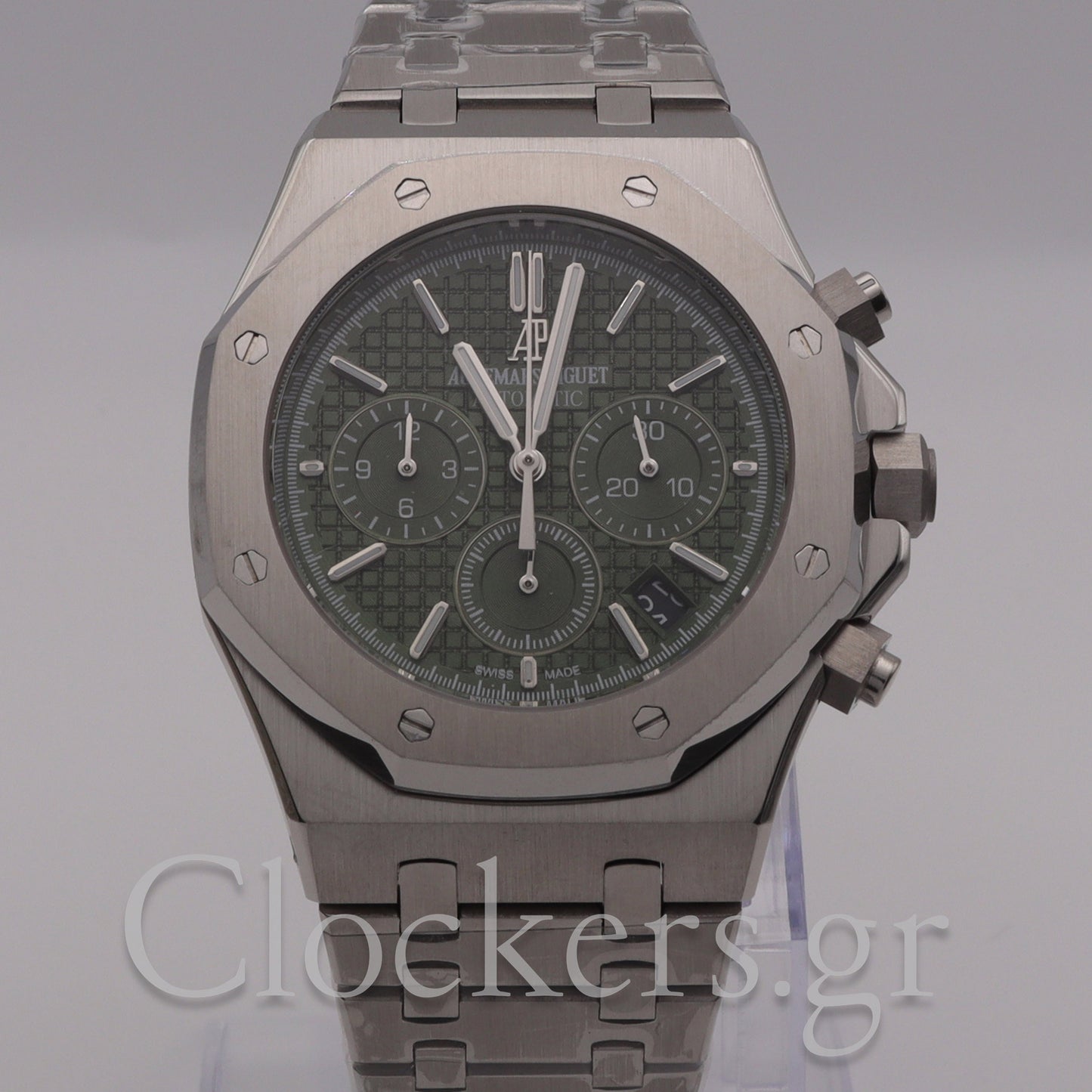 AUDEMARS PIGUET ROYAL OAK CHRONOGRAPH 41MM STEEL BLACK GREEN 26331ST