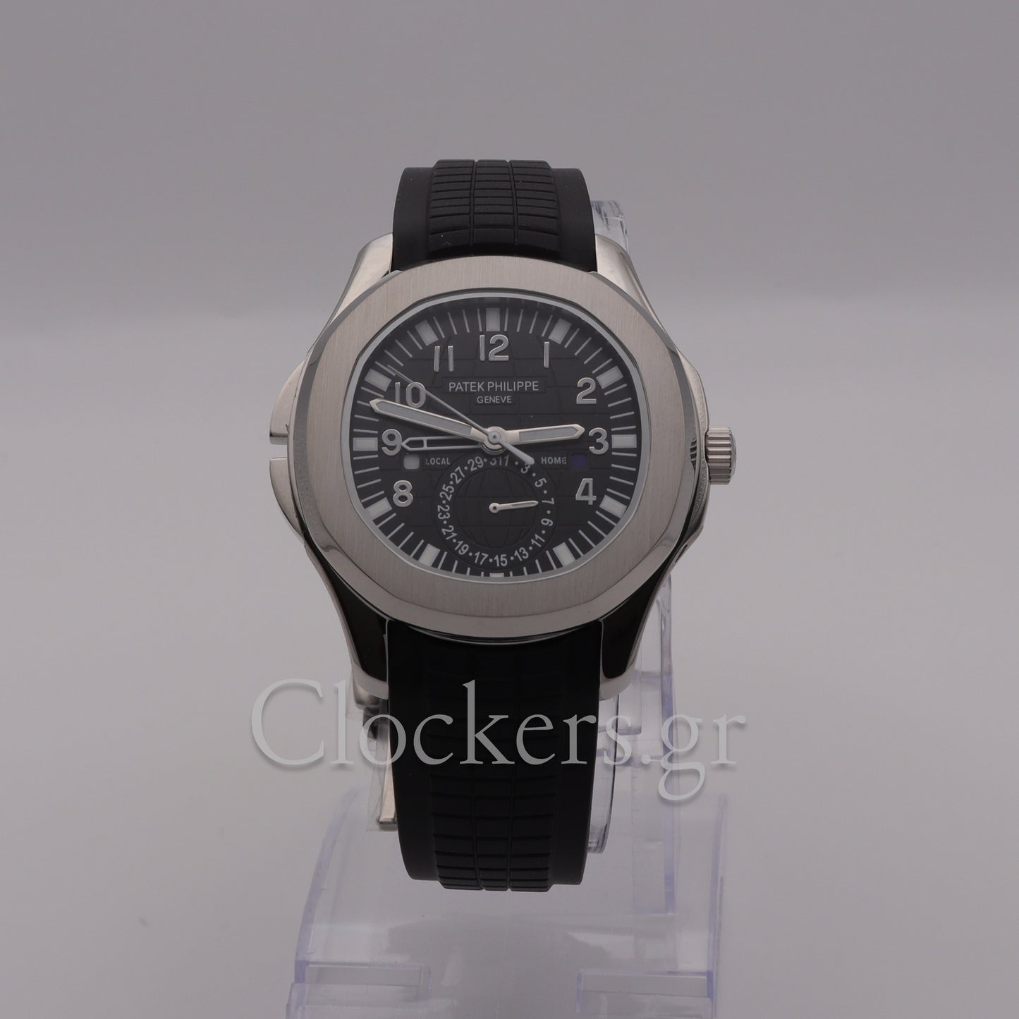 PATEK PHILIPPE AQUANAUT TIME BLACK DIAL AUTOMATIC 5164A-001