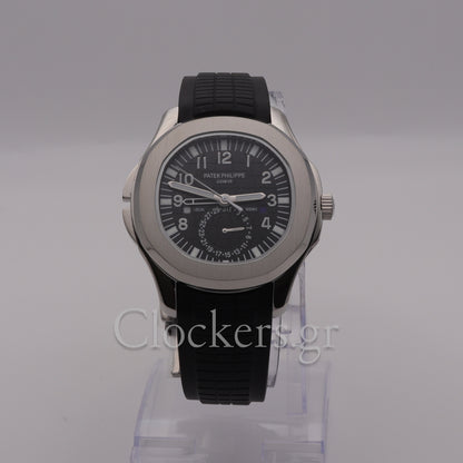 PATEK PHILIPPE AQUANAUT TIME BLACK DIAL AUTOMATIC 5164A-001
