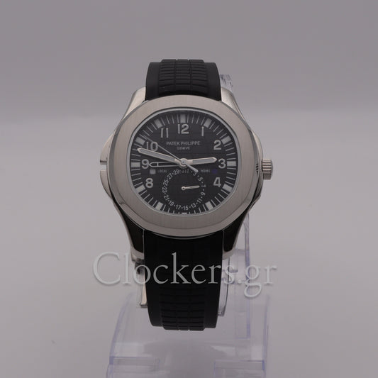 PATEK PHILIPPE AQUANAUT TIME BLACK DIAL AUTOMATIC 5164A-001