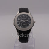 PATEK PHILIPPE AQUANAUT TIME BLACK DIAL AUTOMATIC 5164A-001