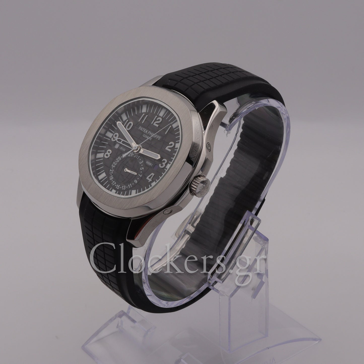 PATEK PHILIPPE AQUANAUT TIME BLACK DIAL AUTOMATIC 5164A-001
