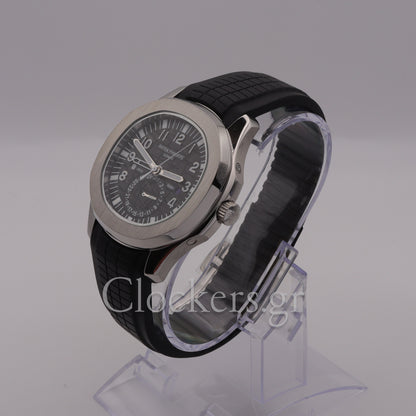 PATEK PHILIPPE AQUANAUT TIME BLACK DIAL AUTOMATIC 5164A-001