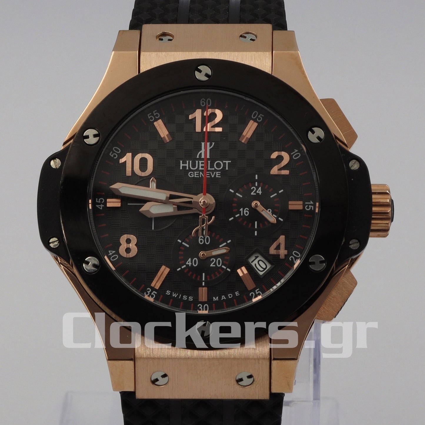 HUBLOT BIG BANG REF. 301.M, 18K ROSE GOLD, TITANIUM & CERAMIC AUTOMATIC CHRONOGRAPH