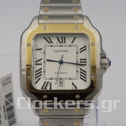 CARTIER SANTOS  2-TONE