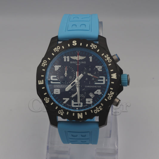 BREITLING ENDURANCE PRO CHRONOGRAPH  44MM BLACK DIAL MENS WATCH
