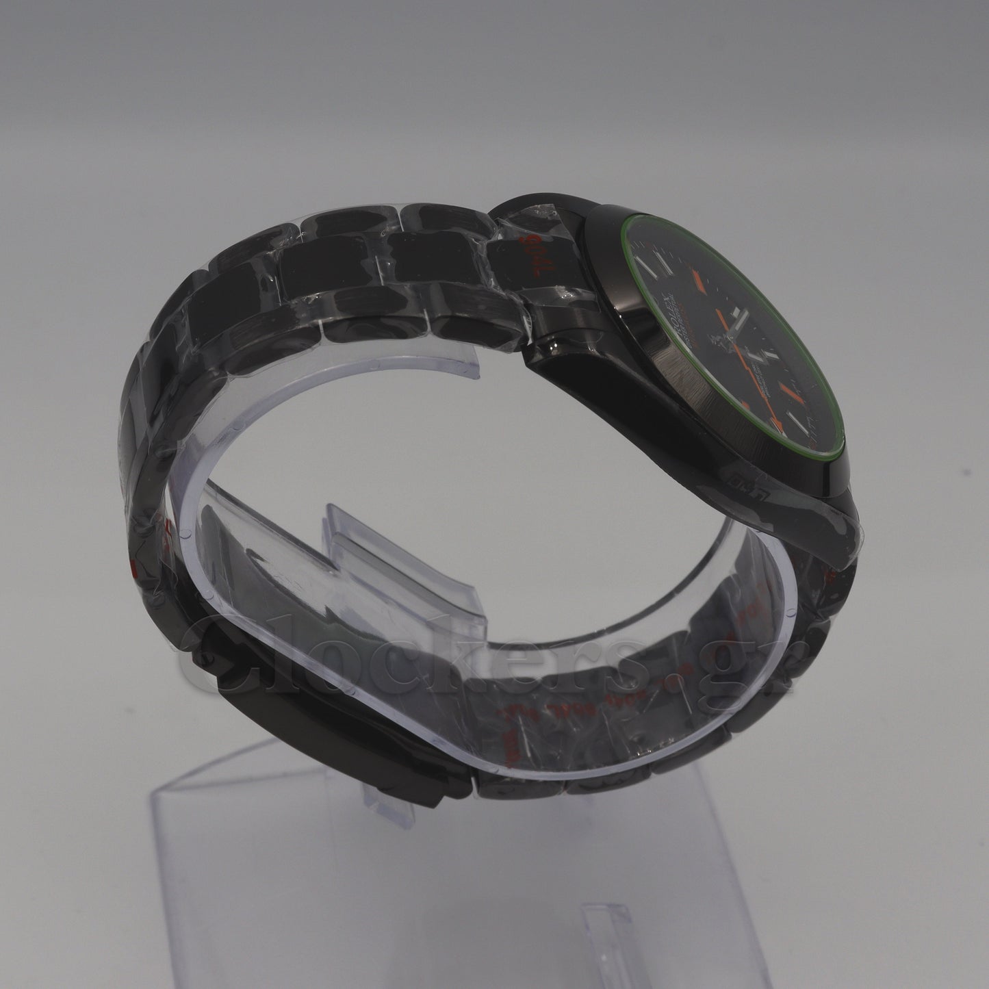 MILGAUSS 116400GV – BLACK DIAL – GREEN CRYSTAL – PVD