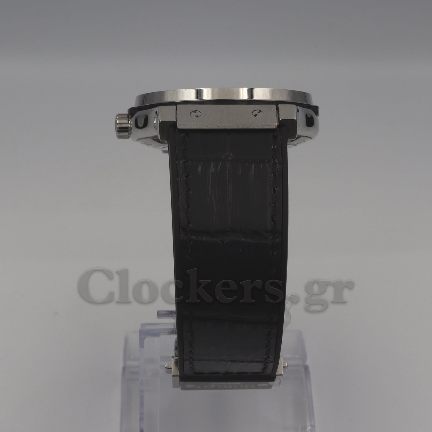 HUBLOT CLASSIC FUSION KING  WATCH - 42 MM - BLACK DIAL - SS BLACK RUBBER  STRAP