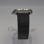 HUBLOT CLASSIC FUSION KING  WATCH - 42 MM - BLACK DIAL - SS BLACK RUBBER  STRAP