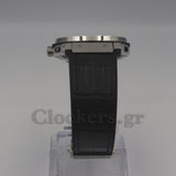 HUBLOT CLASSIC FUSION KING  WATCH - 42 MM - BLACK DIAL - SS BLACK RUBBER  STRAP