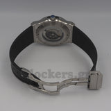 HUBLOT CLASSIC FUSION KING  WATCH - 42 MM - BLACK DIAL - SS BLACK RUBBER  STRAP