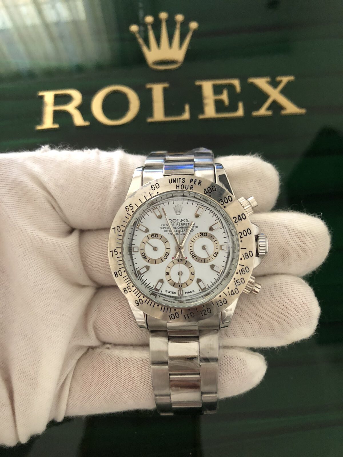 COSMOGRAPH DAYTONA SS WHITE DIAL 40MM QUALITY 2A