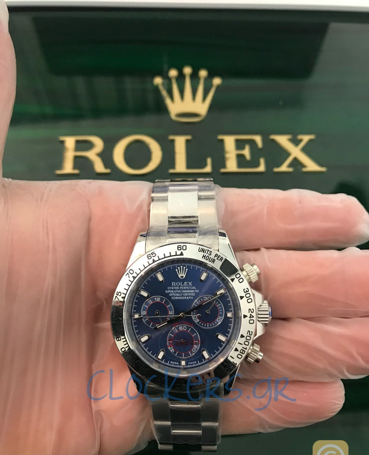COSMOGRAPH DAYTONA BLUE DIAL SS 40MM CLONE