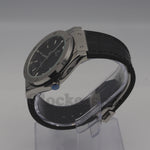 HUBLOT CLASSIC FUSION KING  WATCH - 42 MM - BLACK DIAL - SS BLACK RUBBER  STRAP