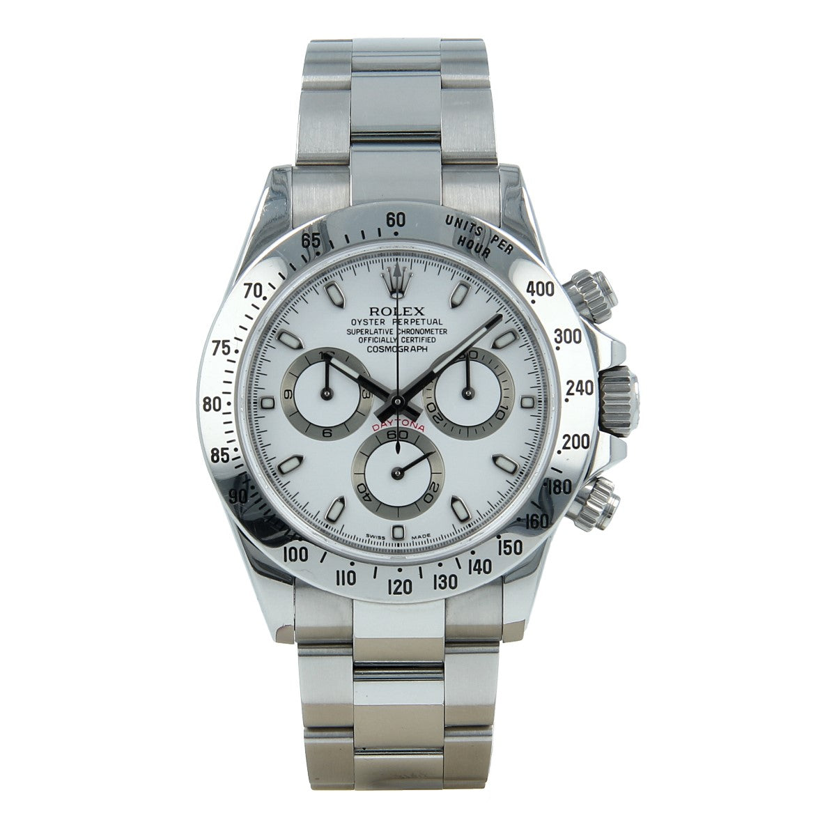 COSMOGRAPH DAYTONA SS WHITE DIAL 40MM QUALITY 2A